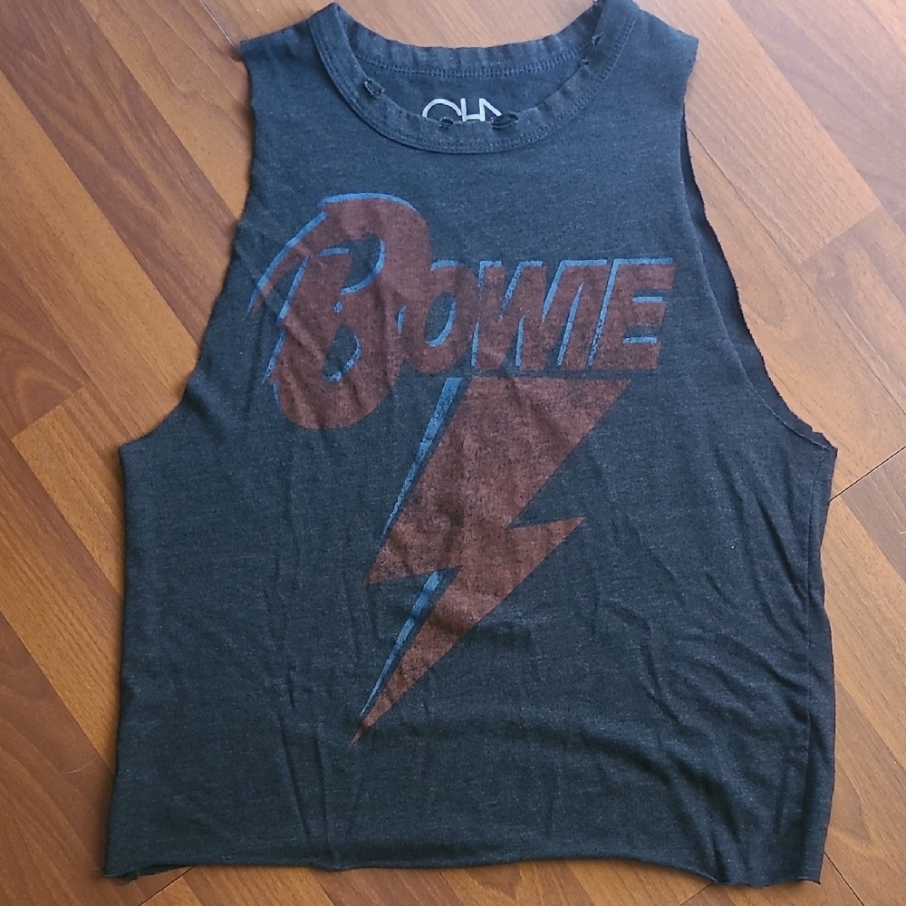 Chaser Blue Tank With Bowie And Bolt